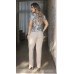 034357 - Blusa Ramany Cós Estampa Folhegem